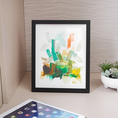 Gambar Forhom Bingkai Foto Meja Basic MDF 8R - Hitam