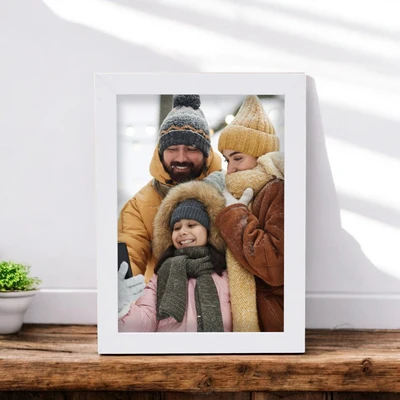 Gambar Forhom Bingkai Foto Meja Basic MDF 5R - Putih