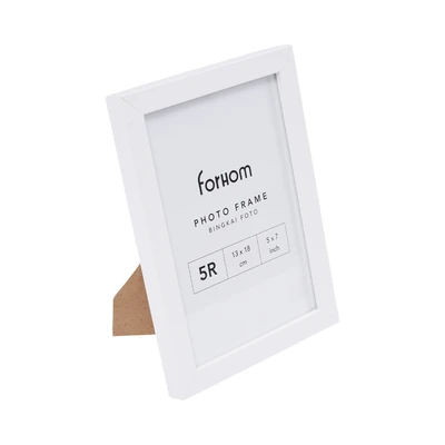 Gambar Forhom Bingkai Foto Meja Basic MDF 5R - Putih