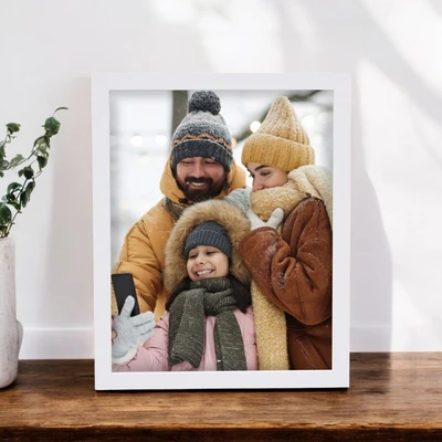 Gambar Forhom Bingkai Foto Meja Basic MDF 8R - Putih