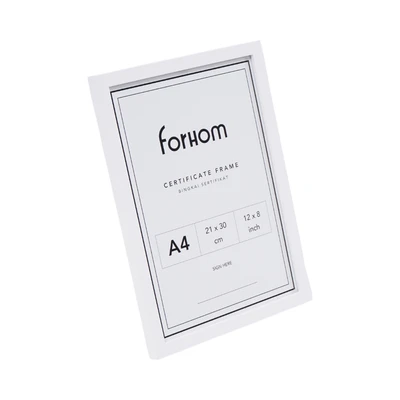 Gambar Forhom Bingkai Foto Meja Basic MDF A4 - Putih
