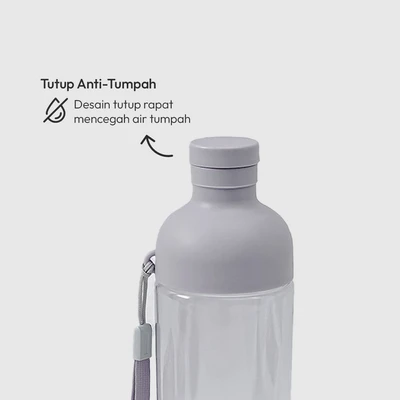 Gambar Picas Yori Botol Minum Plastik 600 ml - Ungu