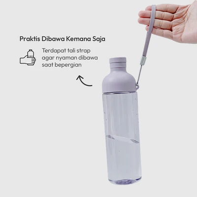 Gambar Picas Yori Botol Minum Plastik 600 ml - Ungu
