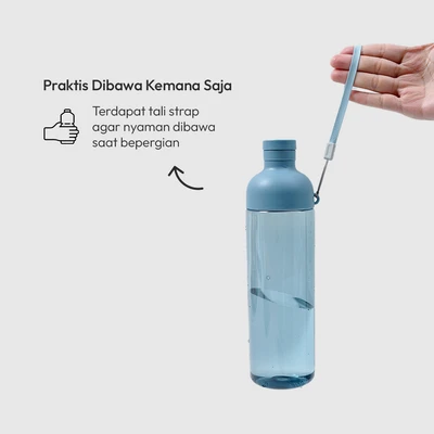 Gambar Picas Yori Botol Minum Plastik 600 ml - Biru