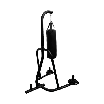 Gambar Kinetic 18 kg Set Smart Samsak Tinju Dengan Stand - Hitam