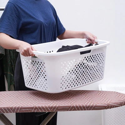 Gambar Stora Keranjang Laundry Diamond 40 Liter - Putih