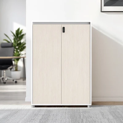 Gambar Sieben Kabinet Kantor 2 Pintu Medium - Putih Iron Wood