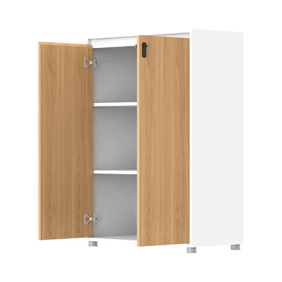 Gambar Sieben Kabinet Kantor 2 Pintu Medium - Putih