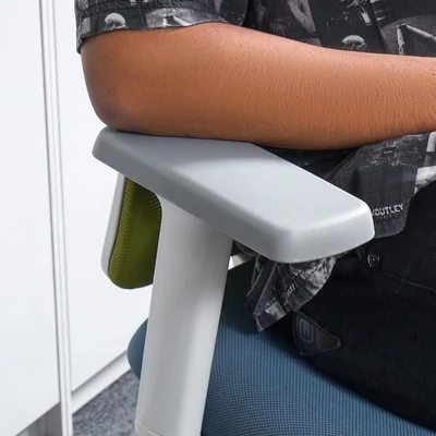 Gambar Sunon Neo Olive Kursi Tamu Kantor Low - Hijau/Abu-Abu