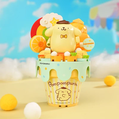 Gambar Keepplay Sanrio Pompompurin Orange Ice Cream Cone