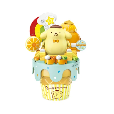 Gambar Keepplay Sanrio Pompompurin Orange Ice Cream Cone