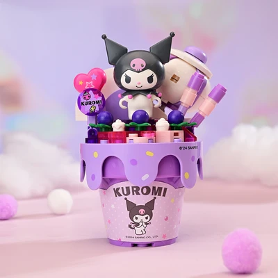 Gambar Keepplay Sanrio Kuromi Grape Ice Cream Cone