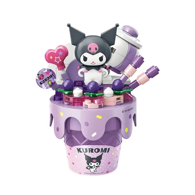 Gambar Keepplay Sanrio Kuromi Grape Ice Cream Cone