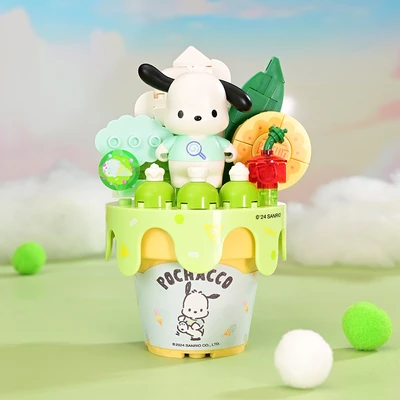 Gambar Keepplay Sanrio Pochacco Green Grape Ice Cream Cone