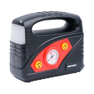 Gambar Maxbuilt Pompa Ban Portabel Dengan Lampu 10A Dc12V