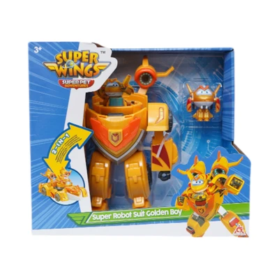 Gambar Alpha Group Superwings Super Robot Suit Goldern Boy 770352