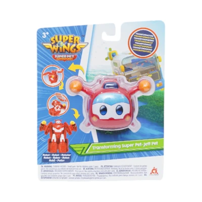 Gambar Alpha Group Superwings Robot Transforming Super Pet Jett Pet