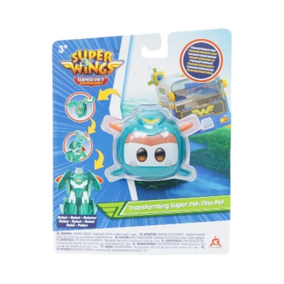 Gambar Alpha Group Superwings Robot Transforming Super Pet Tino Pet
