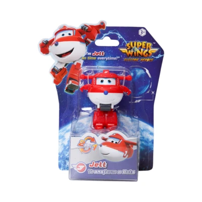 Gambar Alpha Group Superwings Transform A Bots Jett - Merah