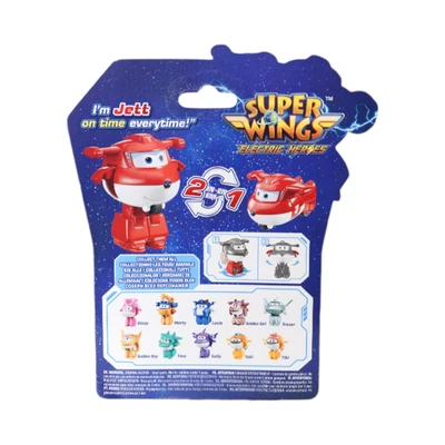 Gambar Alpha Group Superwings Transform A Bots Jett - Merah