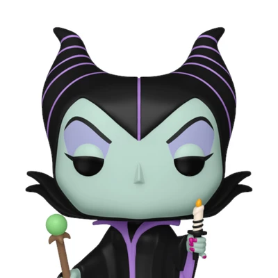 Gambar Funko Pop Figure Disney Sleeping Beauty 65th Maleficent & Candle FUN78182