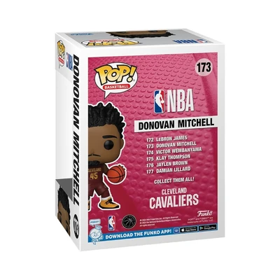 Gambar Funko Pop Figure Basketball NBA Cleveland Donovan Mitchell FUN75119