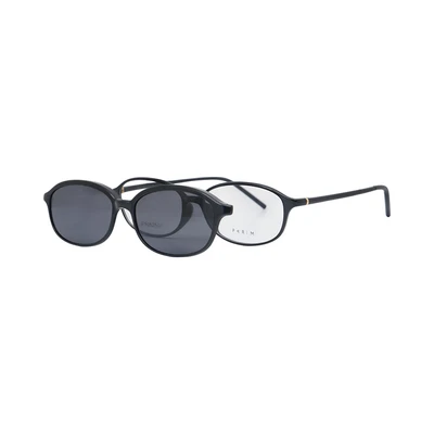 Gambar Parim Eyewear Kacamata Magnet Oval A7 - Hitam