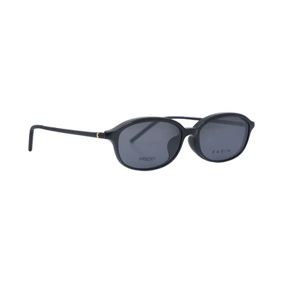 Gambar Parim Eyewear Kacamata Magnet Oval A7 - Hitam