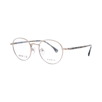 Gambar Parim Eyewear Kacamata Optical Metal Round 85126 - Gold Tortoise