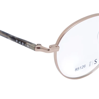 Gambar Parim Eyewear Kacamata Optical Metal Round 85126 - Gold Tortoise