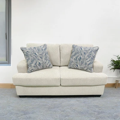 Gambar Ashley Scottsveal Sofa Fabric 2 Seater - Krem Beige