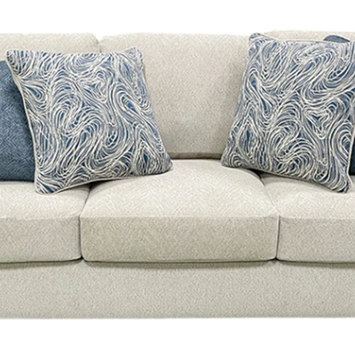 Gambar Ashley Scottsveal Sofa Fabric 3 Seater - Krem Beige