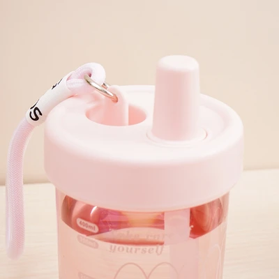 Gambar Picas Noona Botol Minum Plastik 550 ml - Pink
