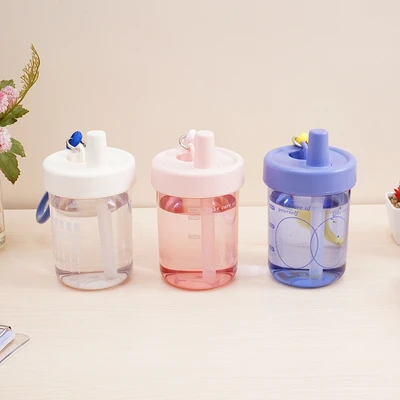 Gambar Picas Noona Botol Minum Plastik 550 ml - Pink