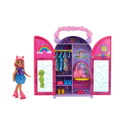 Gambar Barbie Playset Chelsea And Closet Toy Hxn03