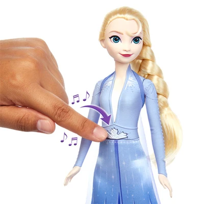 Gambar Disney Princess Boneka Frozen Singing Adventure Elsa Hxd31