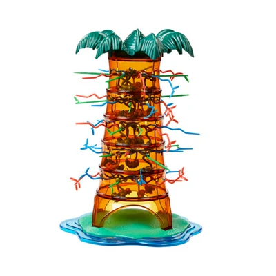 Gambar Mattel Set Games Tumblin Monkeys Rockin Tree Party Htw65