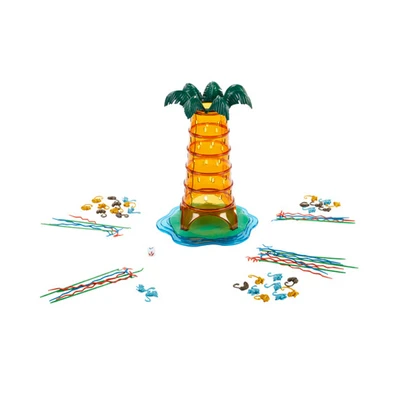 Gambar Mattel Set Games Tumblin Monkeys Rockin Tree Party Htw65