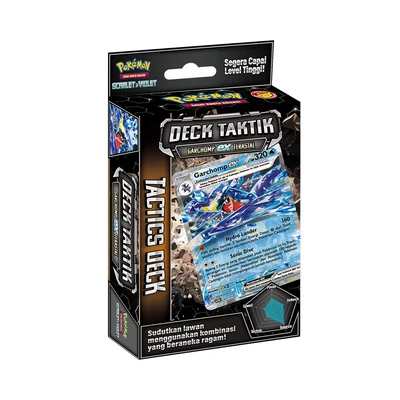 Gambar Pokemon Set Kartu Deck Taktik Garchomp Ex Terastal Svtg