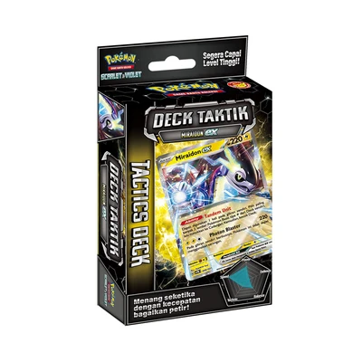 Gambar Pokemon Set Kartu Deck Taktik Miraidon Ex Svtr