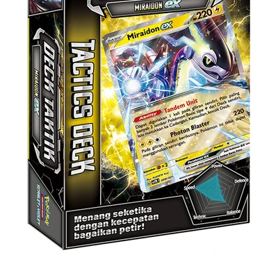 Gambar Pokemon Set Kartu Deck Taktik Miraidon Ex Svtr