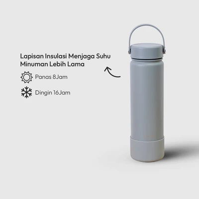Gambar Picas Texas Botol Vacuum Flask Stainless Steel 650 ml - Hitam