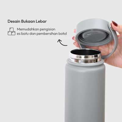 Gambar Picas Texas Botol Vacuum Flask Stainless Steel 650 ml - Hitam