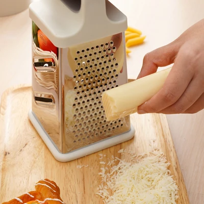 Gambar Culinart Glie Parutan 4 Sisi 10 cm - Krem