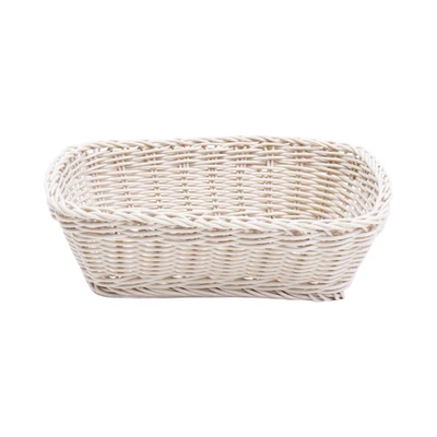 Gambar Culinart Keranjang Saji Serbaguna Rectangle 24x18 cm - Abu-abu