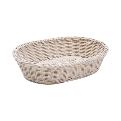 Gambar Culinart Keranjang Saji Serbaguna Oval 30x23 cm - Abu-abu