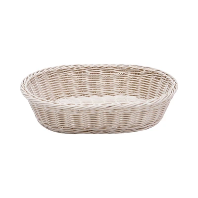 Gambar Culinart Keranjang Saji Serbaguna Oval 30x23 cm - Abu-abu