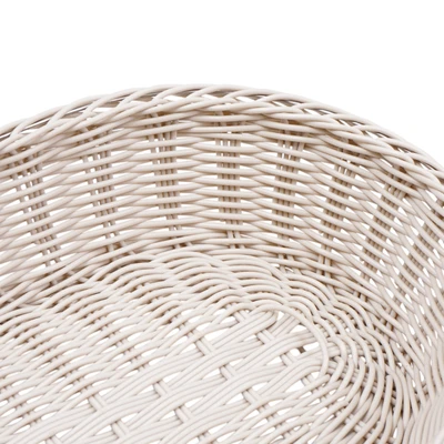 Gambar Culinart Keranjang Saji Serbaguna Oval 30x23 cm - Abu-abu