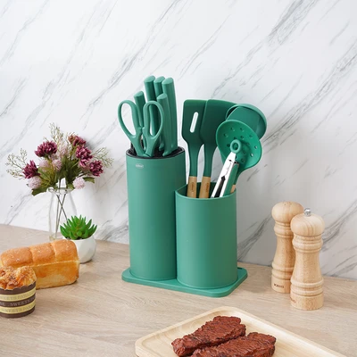 Gambar Culinart Gebore Pisau & Peralatan Masak Set 13 pcs - Hijau