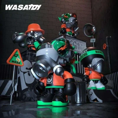 Gambar Pop Mart Minifigure Chameleon Vol 9 Splash 206 Random